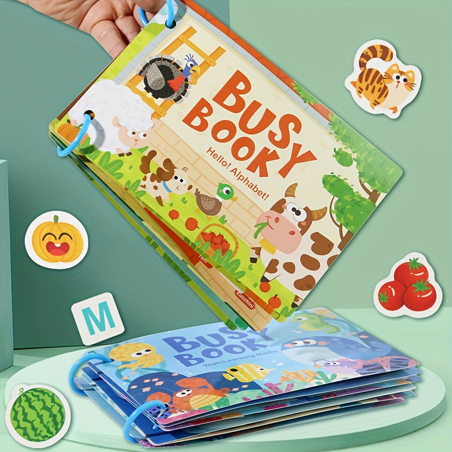 Montessori Kids Busy Book