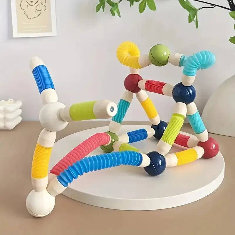 Stretchable Magnetic Sticks