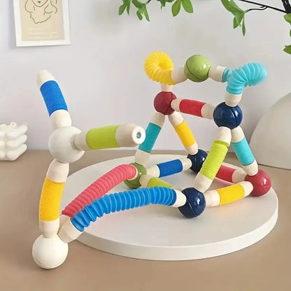 Stretchable Magnetic Sticks