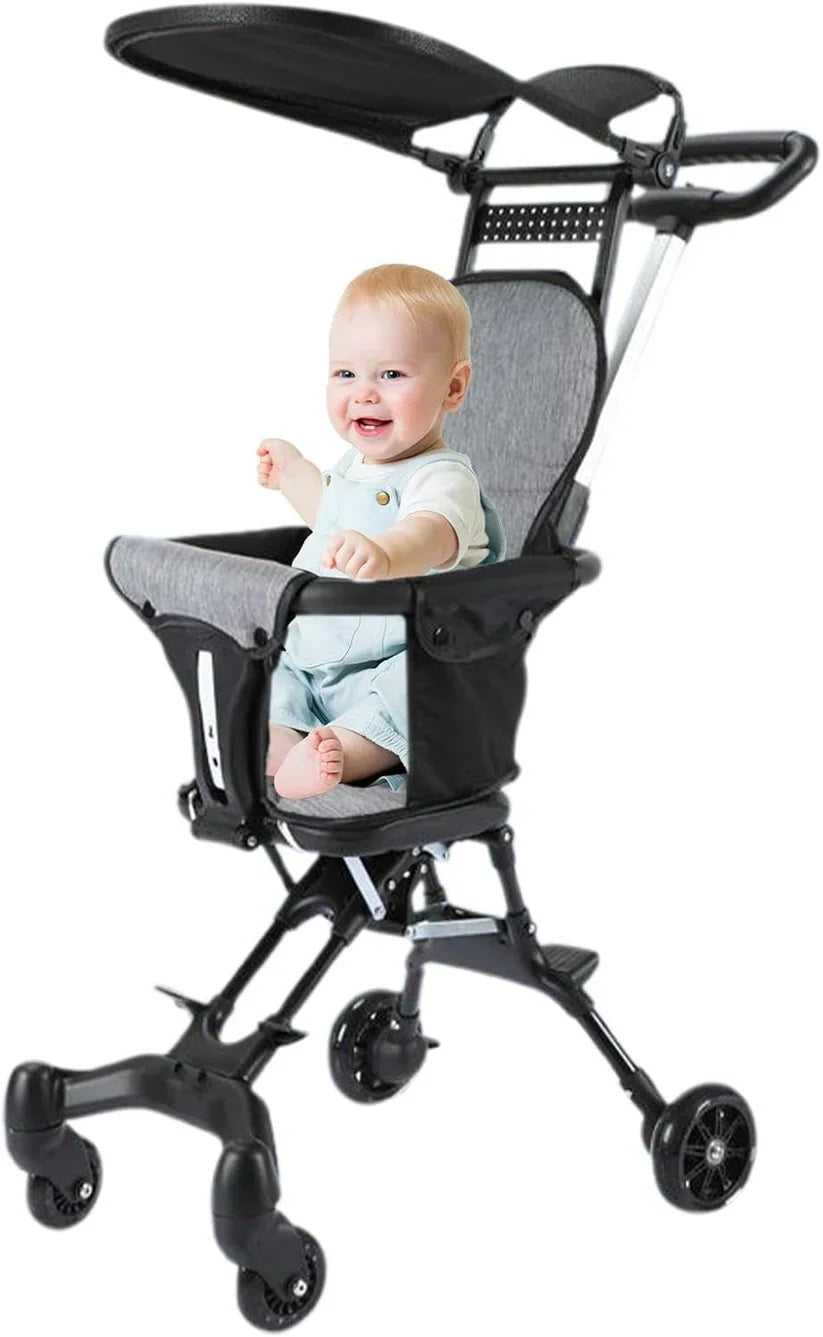 Lightweight Foldable Baby Stroller – Compact & Travel-Friendly Pram for Toddlers