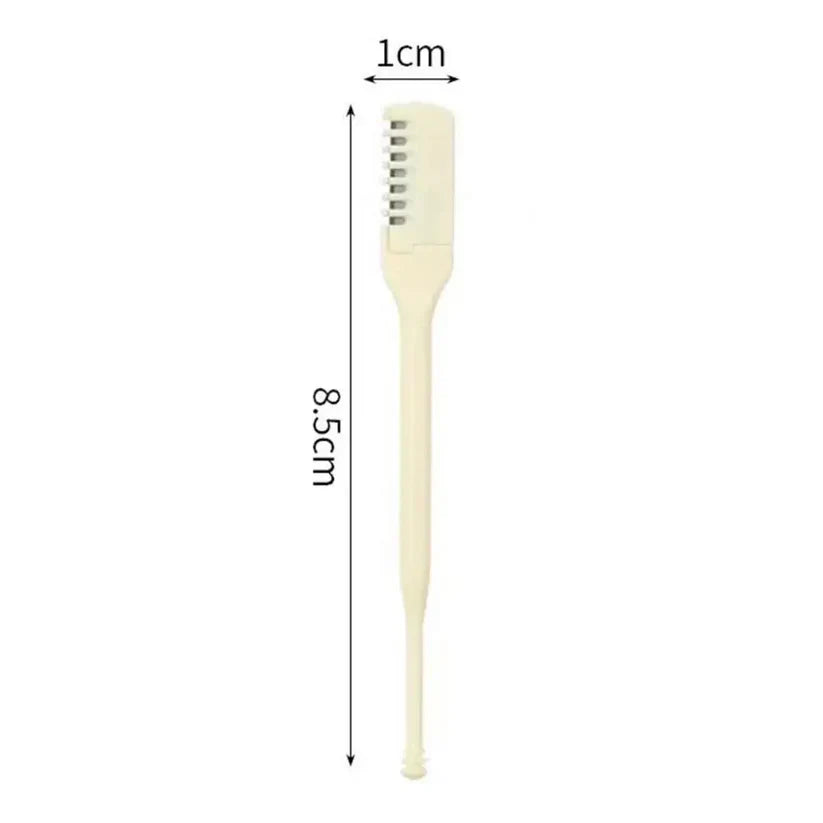 Pack of 2 & 2IN1 Portable Nose Hair Trimmers Waterproof Double Head Nose Hair Removal Washable
